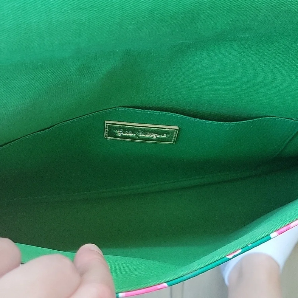 Lilly Pulitzer Oversized Clutch Purse